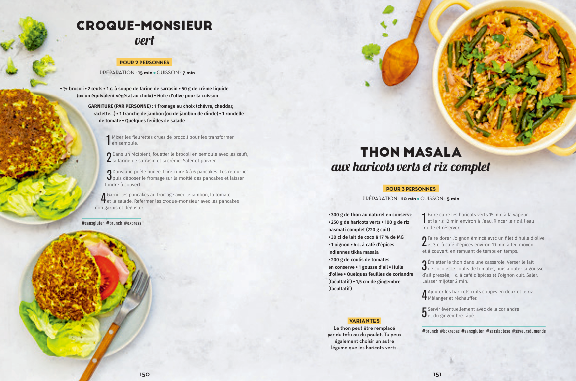 Livre : Cuisine avec Bérengère, Bouge avec Alexia - 0 sucre et IG bas